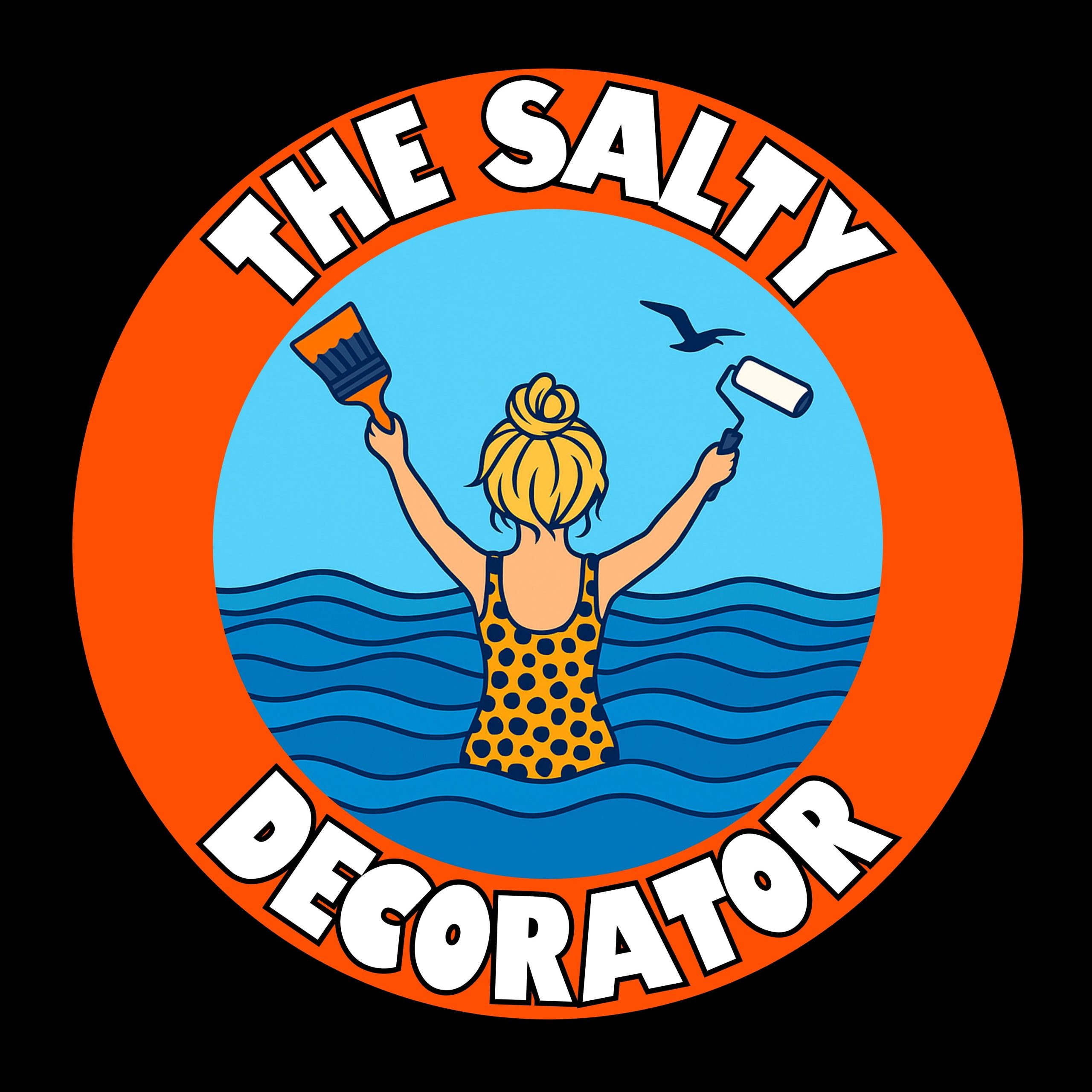The Salty Decorator on viddywellcreative.com portfolio page